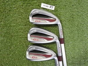 PING G Le2 Womens Irons 7-9 (No P Wedge) ULT 240 Lite Ladies Graphite Black Dot  - Picture 1 of 7