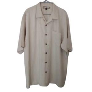 Tommy Bahama Men's Size XL 100% Silk Button up Shirt - Picture 1 of 8