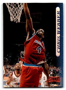 1996 Stadium Club #65 Chris Webber