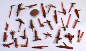 #12,249 Crocoite Clusters - Adelaide Mine, Tasmania, Australia [ONE PIECE ONLY] - Picture 1 of 5