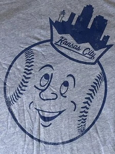 Baseball Head Kansas City Royals Shirt Tee Baseball Medium Vintage M - Bild 1 von 4