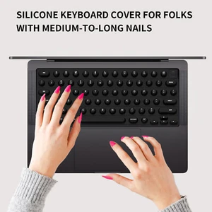 Silicone Keyboard Pad For Macbook Pro 14 16" 2021-2024 / For Macbook Air 13 15" - Picture 1 of 19