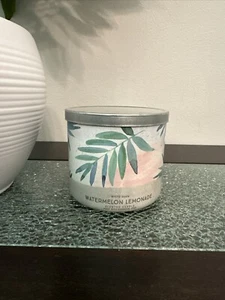White Barn Watermelon Lemonade 3-Wick Scented Candle 14.5 oz Great Summer Scent - Picture 1 of 5