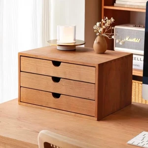 Custom Wooden Storage Box with Drawer, Storage Drawers Dressers for Bedroom, Hom - Picture 1 of 7