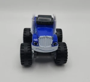 Blaze & the Monster Machines - Crusher Truck - 2014 - Die Cast - Blue - USED - Picture 1 of 5