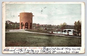 Mühleninstitut Park Worcester Messe MA Vintage Privatversandkarte c1912 Postkarte - Bild 1 von 3