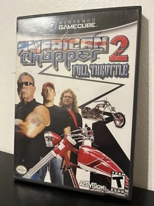 American Chopper 2: Full Throttle (GCN Nintendo Gamecube, 2005) Complete in Box - Picture 1 of 3