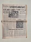 Gazette Dello Sport 10 March 1965 Juventus Plovdiv-Pubblicita Alfa Romeo Giulia