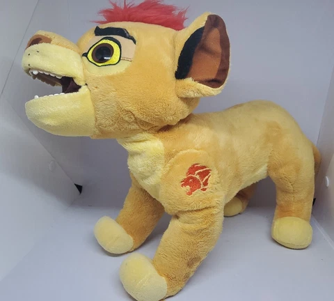 Disney Talking Kion Plush Lion Guard Roars ,talks, Jumps, Son of Simba 12" Cover
