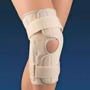 FLA Soft Form Wrap-Around Stabilizing Knee Support Beige Large - Picture 1 of 2