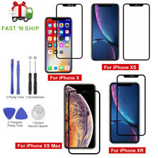 Front Outer Glass Lens Screen Cover Replacement For iPhone X XS MAX XR 8 7 6s 6