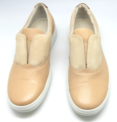 Ecco Mujer Suave 7 Sin Cordones 2 Zapatos Cuero, EE. UU. Talla 9 Europeo 40 Nuevo con Caja Foto 1 de 4