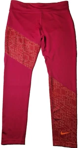 Nike Girls DRI-FIT Training Leggings Tight Fit Pink Size XL+ FREE SHIPPING!  $35 - Picture 1 of 7