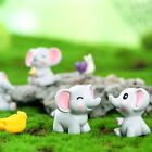 Cute Elephant Figurines Miniature Micro Landscape Decoration  Desk Bonsai Decor