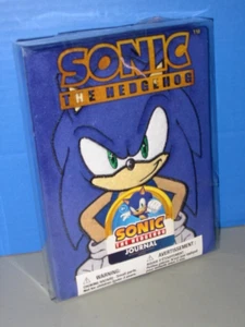 Sonic The Hedgehog Plüsch Journal 120 Seiten liniert Journal Notizbuch Neu - Bild 1 von 12