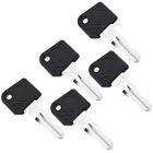 5PCS 530 Ignition Starter Key for Linde Forklift Heavy Equipment Replacement Key