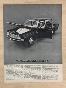 VOLVO 240: This Volvo Definitely Has A Bug In It - 1968 Vintage Print Ad - Bild 1 von 1