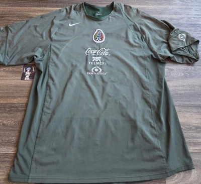 Футболка тренировочная Nike Mexico Seleccion 04/05 мужская размер XL T90 - Изображение 1 из 4