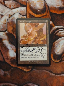 *ARTIST PROOF* Jeweled Torque Mark Zug Signed Magic the Gathering - Picture 1 of 2