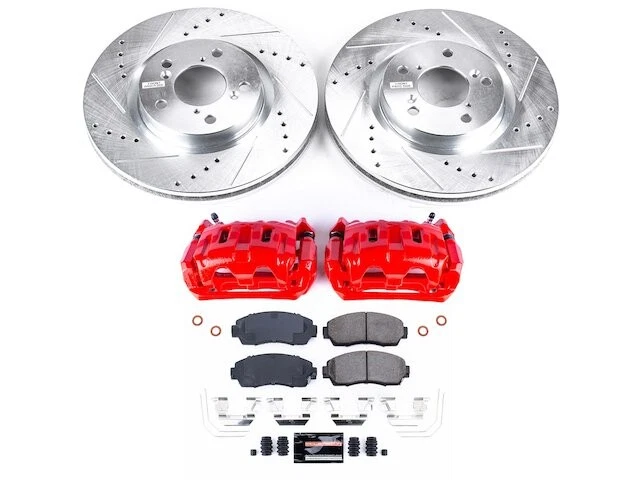 Kit de pastillas de freno delanteras y rotor para Honda Odyssey 2011-2014 2012 2013 YN192CY Foto 1 de 1