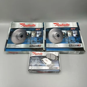 Raybestos Set of Coated Rotors & Ceramic Brakes Pads 2008-16 Chrysler Dodge Ram - Bild 1 von 18