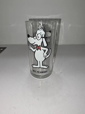 Vidrio vintage de los años 70 Mr Peabody Dog Pepsi Collectors Series 5" de alto Foto 1 de 4