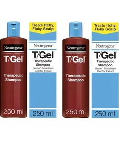 T/Gel Therapeutic Shampoo 2 Flaschen 250ml ** Kostenloser schneller Versand ** - Bild 1 von 1