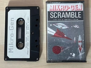 Scramble - Mikro Gen - Sinclair ZX Spectrum Rare - Photo 1/1