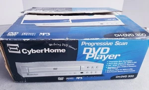 NEU (OPEN BOX) CyberHome CH-DVD 300 Progressive Scan DVD Player Silber - Bild 1 von 2