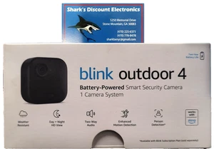 Blink Outdoor 4 - Battery-Powered Smart Security Camera System NEW FREE SHIP - Picture 1 of 3