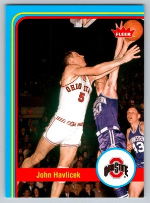 John Havlicek 2012-13 Fleer Retro #27 Ohio State Buckeyes Foto 1 de 2