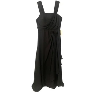 LanTing NEW Formal Dress Womens XL Black Wedding Event Prom Dance Maxi Gown - Picture 1 of 10