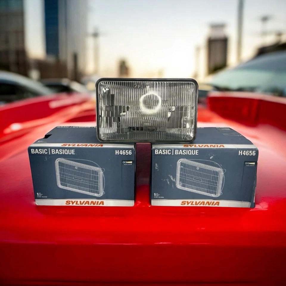 Faro de haz sellado básico Sylvania H4656 1 paquete LOTE DE 2 Foto 1 de 4