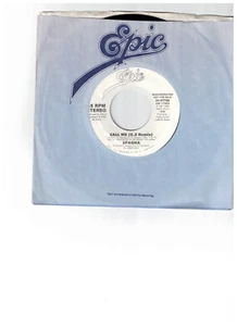 Spagna Italo Disco 45 (EPIC 34-07706) Call Me (U.S. Remix) PROMO NM+ - Picture 1 of 2