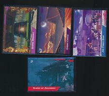 STAGES 2023 CARDSMITHS STREET FIGHTER COMPLETE INSERT SET OF 4 CARDS