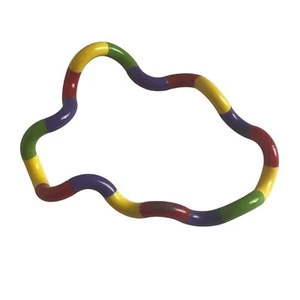 Vintage 1981 Tangle Jr. Original Fidget Toy Multicolor Therapy Twist Stressabbau - Bild 1 von 3