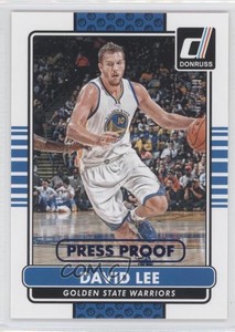 2014-15 Panini Donruss Press Proof Blue /99 David Lee #147
