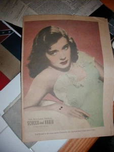 Milwaukee Journal Screen & Radio 11 & 18 April 1943 Newspaper Magazines - Picture 1 of 3