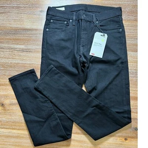 Levi's Black Jeans Slim Fit New With Tags NWT Mens Size 32x32 - Picture 1 of 7