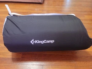King Camp Premium Deluxe Double Air Mattress, Memory Foam Sleeping Pad new - Picture 1 of 3