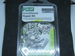 Greenhouse Repair Kit W Glazing Clips Z Clips Cropped & Square Head Bolts ALM  - Picture 1 of 1