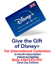 DISNEY+ PLUS - For USA, UK, CA + More - 1 YEAR PERSONAL ACCOUNT