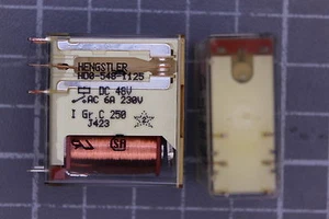 10 unidades nuevo relé Nr95 28-48 VDC 2 cambiadores250V 6A semental HD0-548-1125 - Imagen 1 de 1