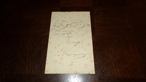 AUTOGRAPHE ARSÈNE HOUSSAYE - Laon (Aisne) - Foto 1 di 5