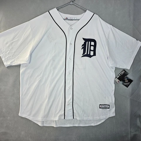 Detroit Tigers Miguel Cabrera #24 Majestic Cool Base Jersey White Mens 3XL Cover