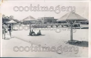 1964 Pressefoto Strand im Yacht Club 60er Jahre Havanna Kuba - Bild 1 von 2