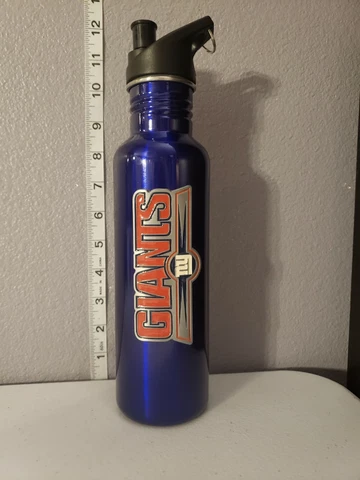 Nfl New York Giants Aluminum Water Bottle Cover
