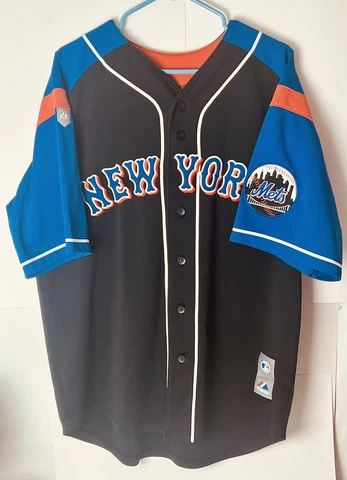 Vintage New York Mets Genuine Merchandise Carlos Beltran Majestic Jersey XL READ Cover