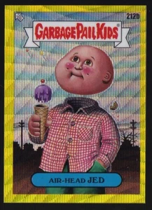 2023 Garbage Pail Kids Chrome Series 6 Yellow Wave #212b Air-Head JED /275 - Picture 1 of 2