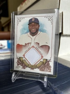 2021 Topps Allen & Ginter David Ortiz Jersey Relic #AGA-DO Boston Red Sox HOF - Picture 1 of 2